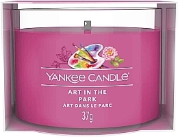 Mini Scented Candle in Glass - Yankee Candle Art In The Park Mini — photo N5