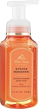 Hand Soap - Bath & Body Works White Barn Kitchen Mandarin Gentle Clean Foaming Hand Soap — photo N1