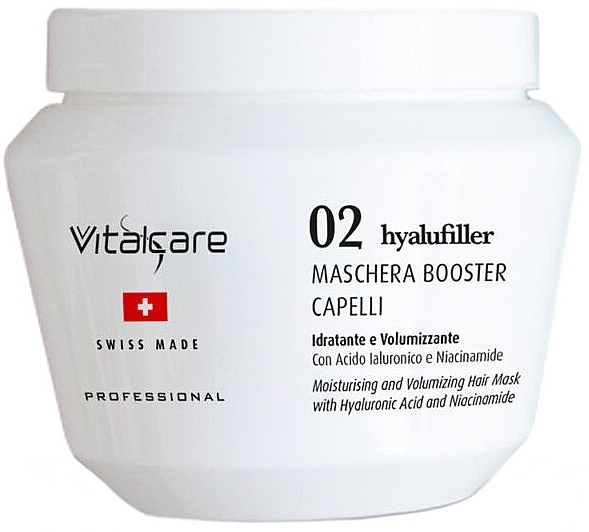 Hair Booster Mask - Vitalcare Professional Hyalufiller Made In Swiss Mask Booster — photo N1