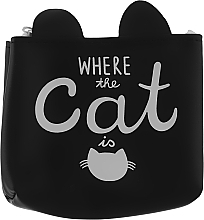 Fragrances, Perfumes, Cosmetics Silicone Zipped Wallet ""Where The Cat Is" - Cosmo Shop