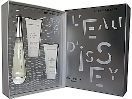 Fragrances, Perfumes, Cosmetics Issey Miyake L'Eau d'Issey Pure - Set (edp/50ml + b/lot/50ml + sh/gel/50l)