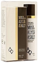 Fragrances, Perfumes, Cosmetics Alyssa Ashley Musk - Set (edt/50ml + deo/100ml)
