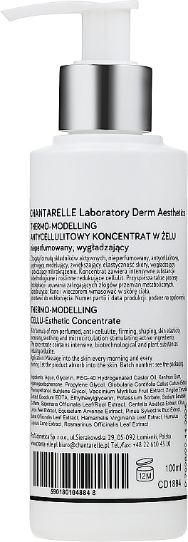 Anti-Cellulite Body Gel Concentrate - Chantarelle Thermo-Modellin — photo N9