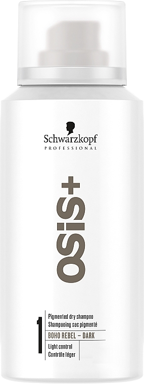 Dark Dry Shampoo - Schwarzkopf Professional Osis+ Boho Rebel Dark — photo N1