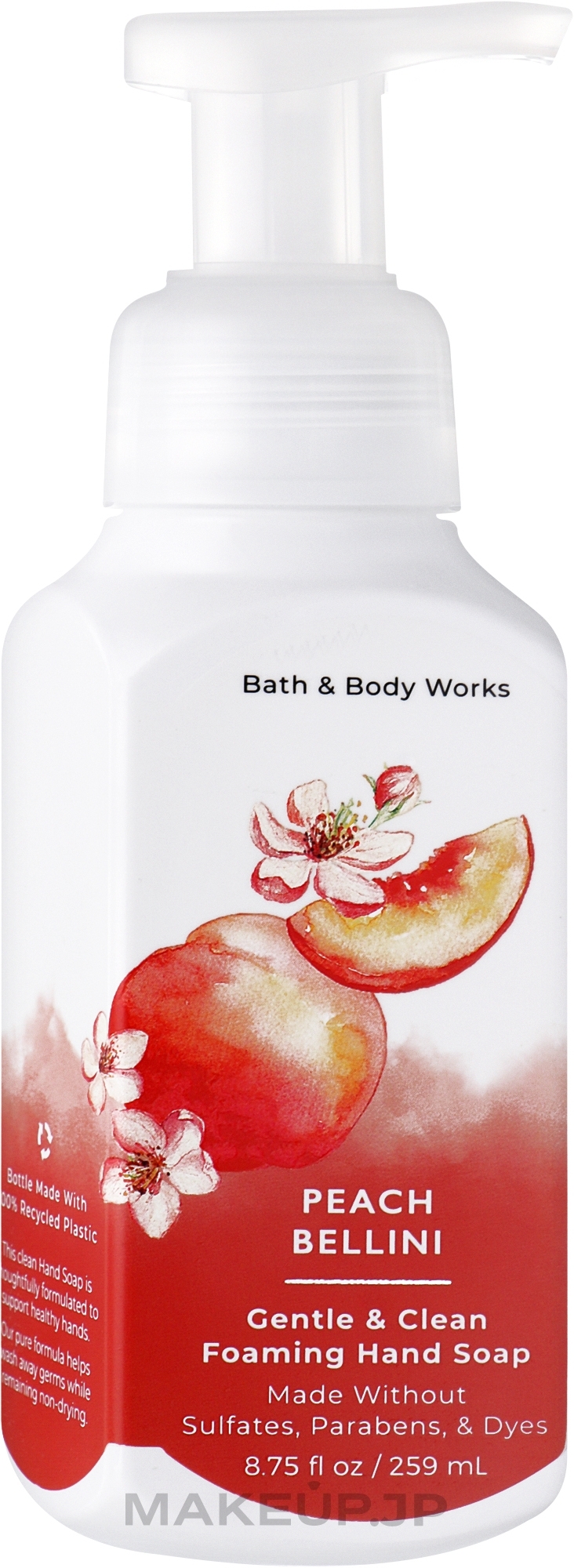 Hand Soap - Bath & Body Works Peach Bellini Gentle Clean Foaming Hand Soap — photo 259 ml
