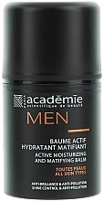 Fragrances, Perfumes, Cosmetics Active Moisturizing Mattifying Balm - Academie Men Active Moist & Matifying Balm