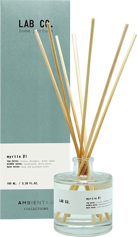 Reed Diffuser - Ambientair Lab Co. Myrtle — photo N2