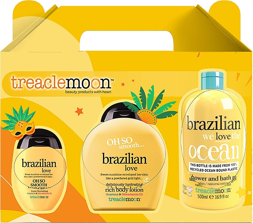 Set - Treaclemoon Brazilian Love (sh/gel/50ml + b/lot/250ml + h/cr/75ml) — photo N3