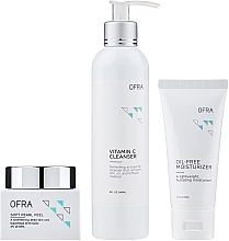 Fragrances, Perfumes, Cosmetics Set - Ofra Combination Skin Solution Trio (f/peel/60ml + f/cr/50ml + clencer/240ml)