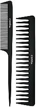 Comb Set, 2 pcs - Cantu Carbon Fibre Comb Set — photo N10