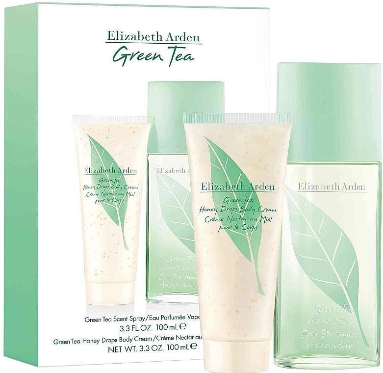 Elizabeth Arden Green Tea - Set (edp/100ml + b/cream/100ml) — photo N1