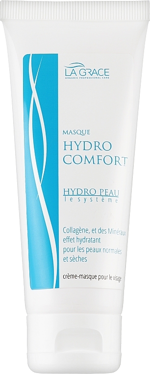 Hydro Comfort Face Mask with Collagen & Marine Minerals - La Grace Hydro Comfort Mask — photo N1