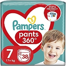 Fragrances, Perfumes, Cosmetics Diaper Pants, size 7, 17+ kg, jumbo pack 38 pcs - Pampers