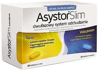 Dietary Supplement, tablets - Aflofarm Asystor Slim — photo N1