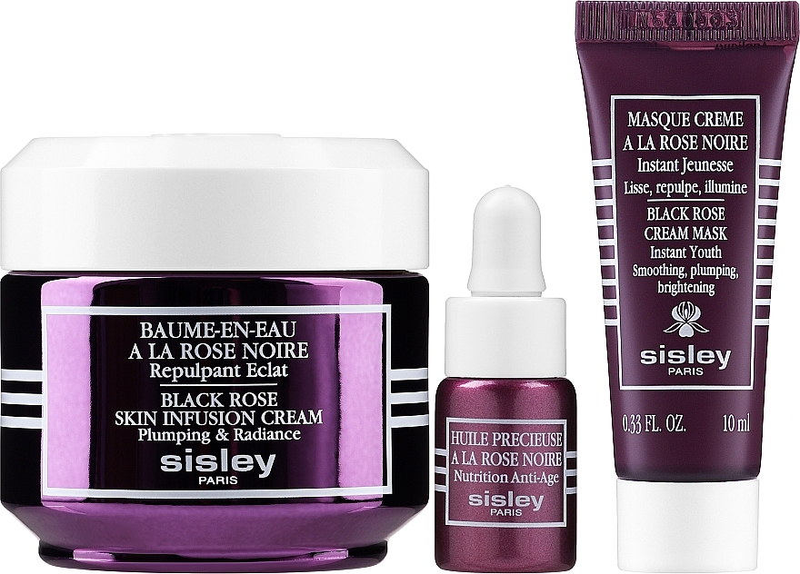 Set - Sisley Black Rose (cr/50ml + mask/10ml + oil/3ml) — photo N2