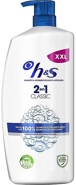 2-in-1 Anti-Dandruff Shampoo "Base Care" - Head & Shoulders Classic Clean — photo N11