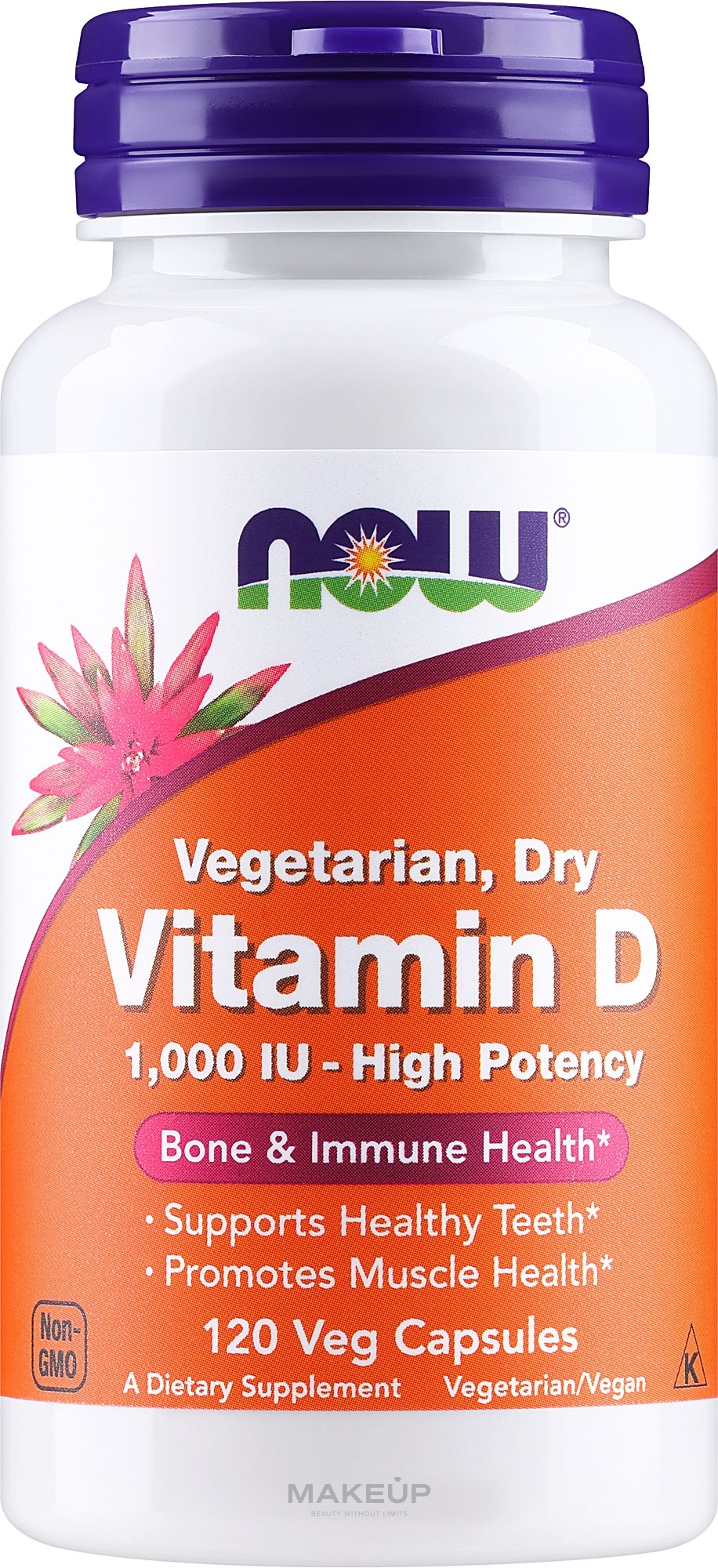 High Potency Vitamin D, capsules - Now Foods Vitamin D 1000 Iu High Potency Capsules — photo 120 ЊВ.