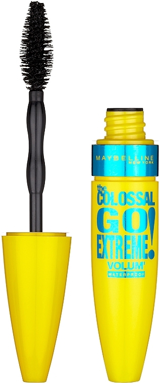 Waterproof Lash Mascara - Maybelline Volume Express Colossal Go Extreme Waterproof — photo N2