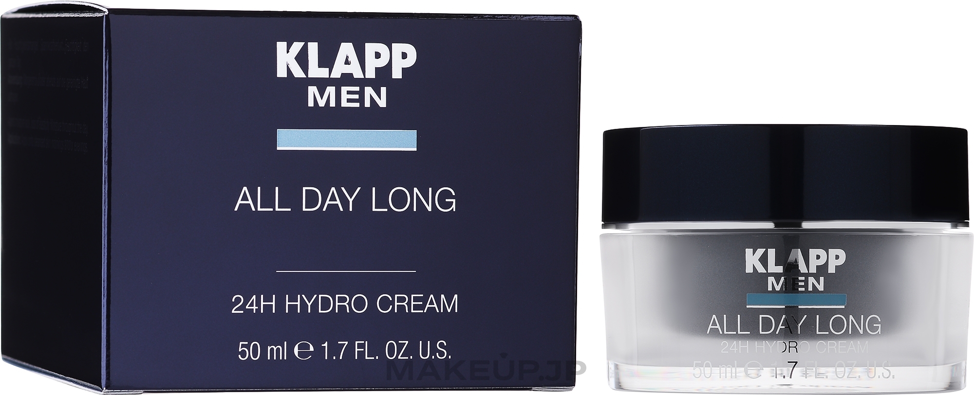 24H Face Hydro Cream - Klapp Men All Day Long 24h Hydro Cream — photo 50 ml