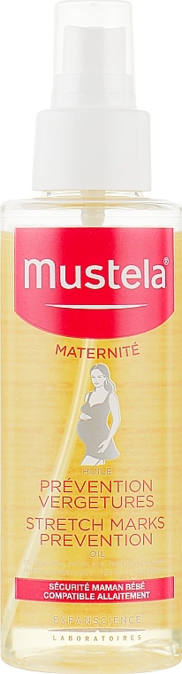 Mom Anti Stretch Marks Oil - Mustela Maternidad Stretch Marks Prevention Oil — photo N3