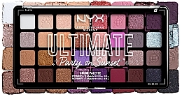 Eye & Face Shadow Palette, 32 shades - NYX Professional Makeup Ultimate Party on Sunset — photo N5