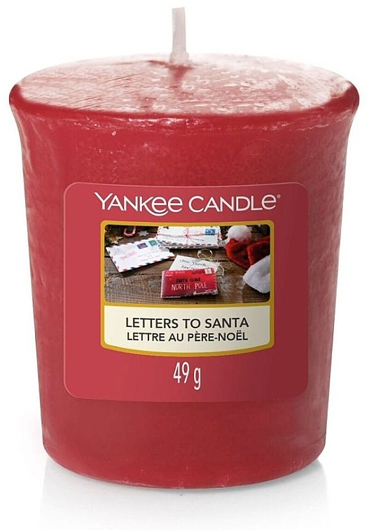 Scented Candle - Yankee Candle Votive Letters to Santa — photo N4