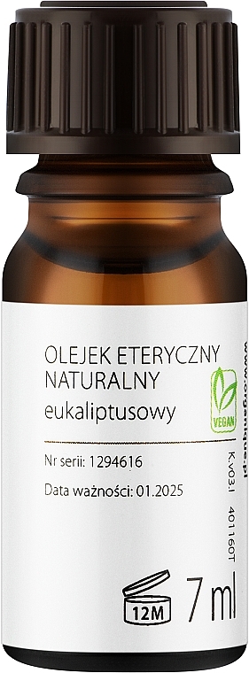 Eucalyptus Essential Oil - Organique Spa & Wellness Natural Essential Oil Eucalyptus  — photo N1