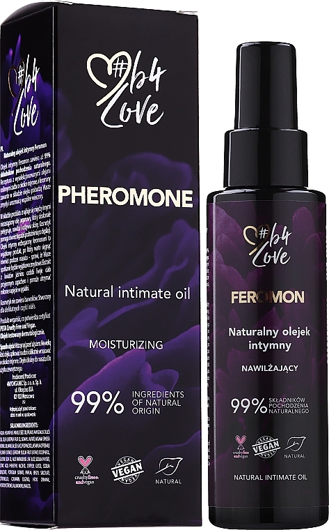 Natural Intimate Oil with Pheromones - 4Organic Feromon — photo N2