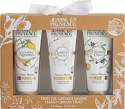 Fragrances, Perfumes, Cosmetics Hand Cream Set - Jeanne En Provence (h/cr/3x75ml)