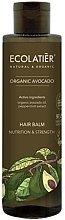 Hair Balm "Nutrition and Strength" - Ecolatier Organic Avocado Hair Balm — photo N1