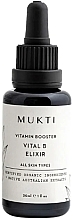 Vitamin Face Booster 'Vital B' - Mukti Organics Vitamin Booster Elixir — photo N1