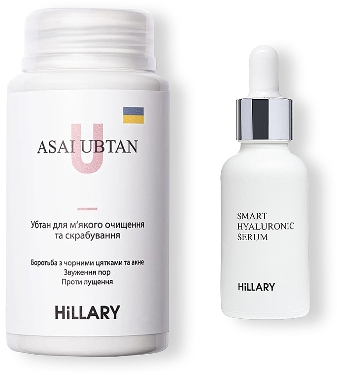 Face Care Set - Hillary Asai (ser/30ml + ubtan/50g) — photo N1