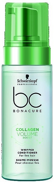 Conditioner Mousse - Schwarzkopf Professional Bonacure Collagen Volume Boost Whipped Conditioner — photo N1