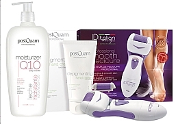 Fragrances, Perfumes, Cosmetics Set - Postquam Moisturizer Q10 Lot (b/milk/400ml + h/cr/75ml + foot/electric/lima)