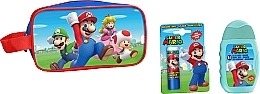 Fragrances, Perfumes, Cosmetics Set - Lorenay Super Mario (bubble bath-shampoo/110ml + lip/balm/4g + bag)