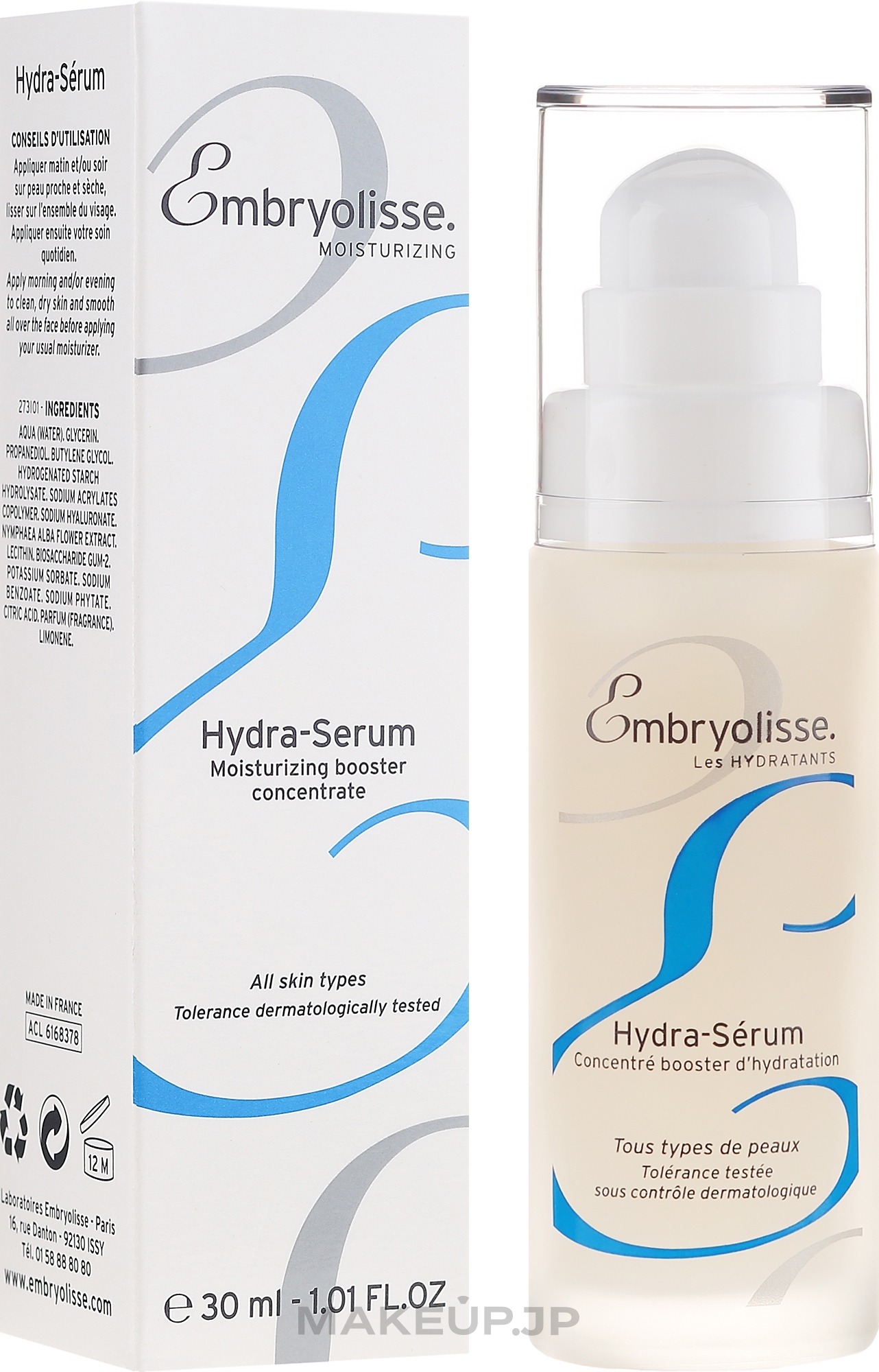 Refreshing Facial Serum - Embryolisse Laboratories Hydra-Serum — photo 30 ml