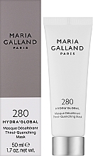 Hydrating Face Mask - Maria Galland Paris 280 Hydra Global Thirst-Quenching Mask — photo N2