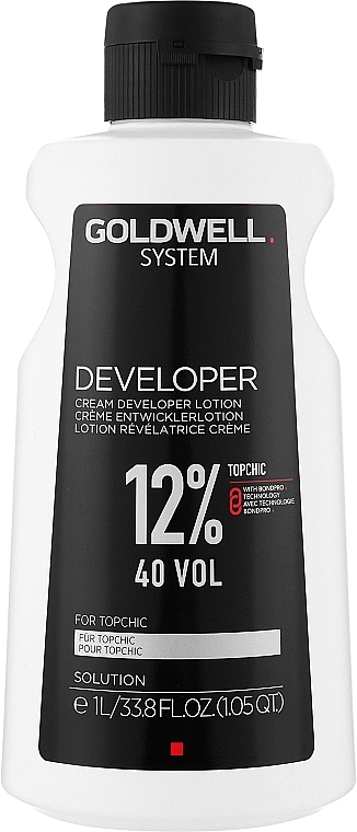 Oxidizer 12% - Goldwell System Developer Lotion — photo N1