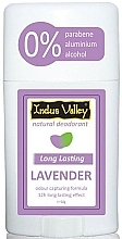 Fragrances, Perfumes, Cosmetics Deodorant Stick "Lavender" - Indus Valley Lavender Deodorant Stick