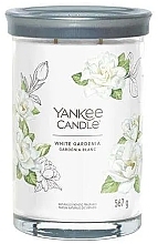 Tumbler Candle 'White Gardenia', 2 wicks - Yankee Candle White Gardenia Tumbler — photo N1