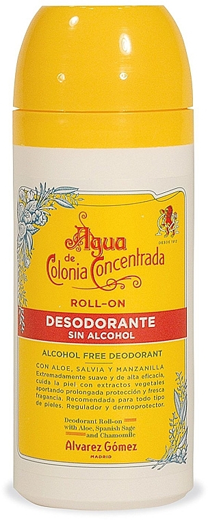 Alvarez Gomez Agua De Colonia Concentrada - Roll-on Deodorant — photo N4