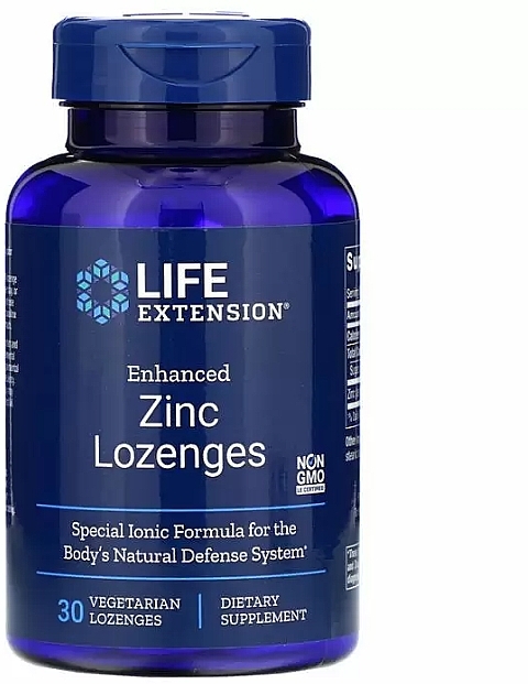 Zinc Lozenges - Life Extension Enhanced Zinc Lozenges — photo N2