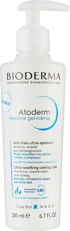 Intensive Ultra-Soothing Gel-Cream - Bioderma Atoderm Intensive Gel Cream — photo N6