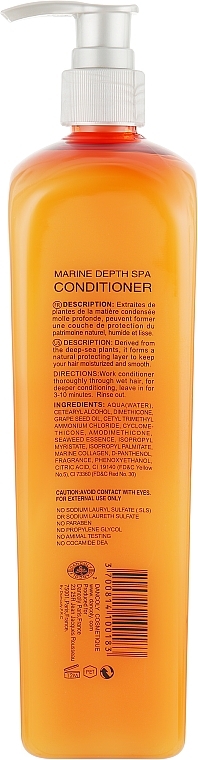 All Hair Types Conditioner - Angel Professional Paris Marine Depth Spa Conditioner — photo N3