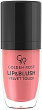 Fragrances, Perfumes, Cosmetics Lip & Blush Stick - Golden Rose Lip & Blush Velvet Touch