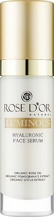 Hyaluronic Face Serum - Bulgarian Rose Rose D'or Luminous Hyaluronic Face Serum — photo N2