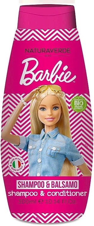 Barbie Shampoo & Conditioner for Kids - Naturaverde Kids Barbie Shampoo & Conditioner — photo N1