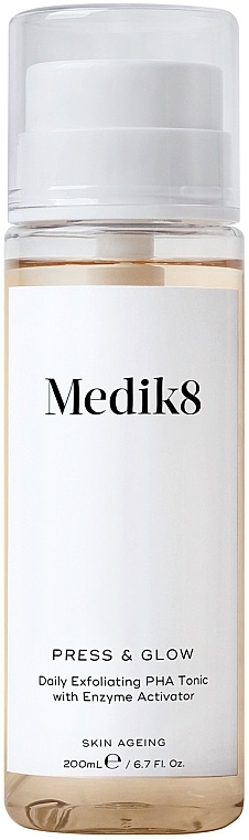 Daily Exfoliating PHA Tonic with Enzyme Activator - Medik8 Press & Glow — photo N2
