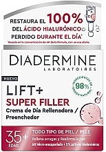 Fragrances, Perfumes, Cosmetics Anti-Wrinkle Day Cream 35+ - Diadermine Lift+ Super Filler Day Cream