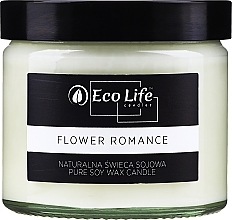 Fragrances, Perfumes, Cosmetics Flower Romance Scented Candle - Eco Life Candles